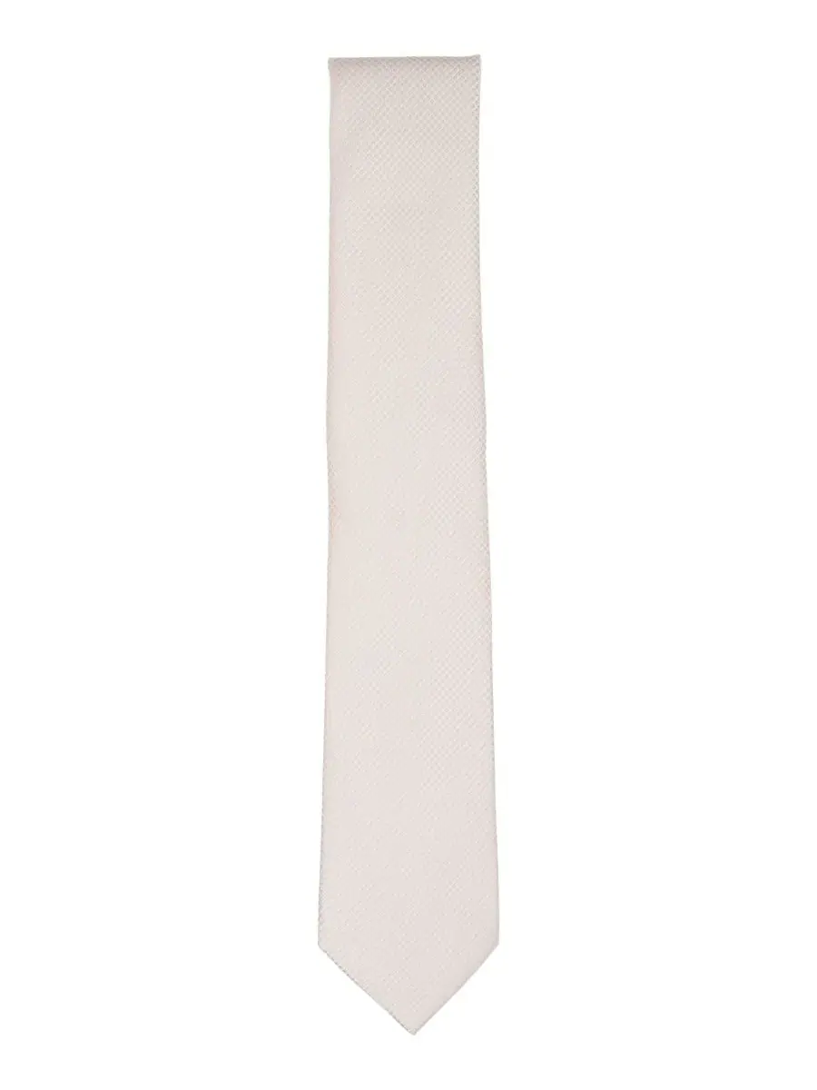 Мужской галстук Wolfe Slim Tie Alfani — изображение 2 из 3, белый