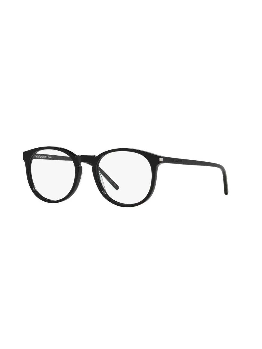 Очки оптические круглые из ацетата SL 106 Saint Laurent — изображение 1 из 5, черный
