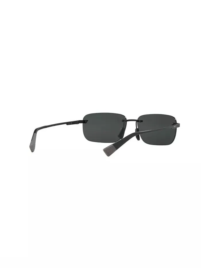 Мужские поляризованные солнцезащитные очки, Lanakila Maui Jim — изображение 3 из 10, черный