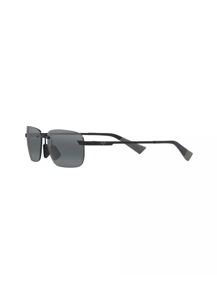 Мужские поляризованные солнцезащитные очки, Lanakila Maui Jim — изображение 4 из 10, черный