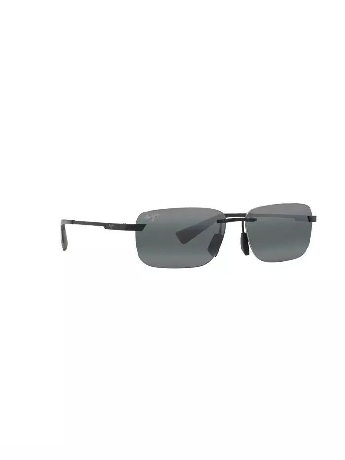 Мужские поляризованные солнцезащитные очки, Lanakila Maui Jim — изображение 5 из 10, черный