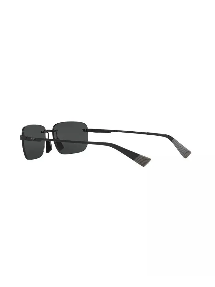 Мужские поляризованные солнцезащитные очки, Lanakila Maui Jim — изображение 9 из 10, черный