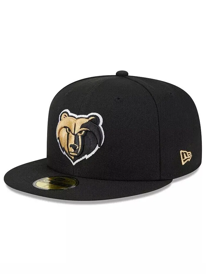 Мужская черная приталенная шляпа Memphis Grizzlies 2023/24 City Edition Alternate 59FIFTY New Era — изображение 3 из 4