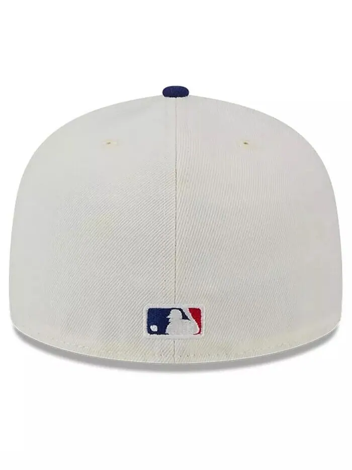 Мужская белая приталенная кепка New York Yankees Big League Chew Original 59FIFTY New Era — изображение 3 из 4, белый