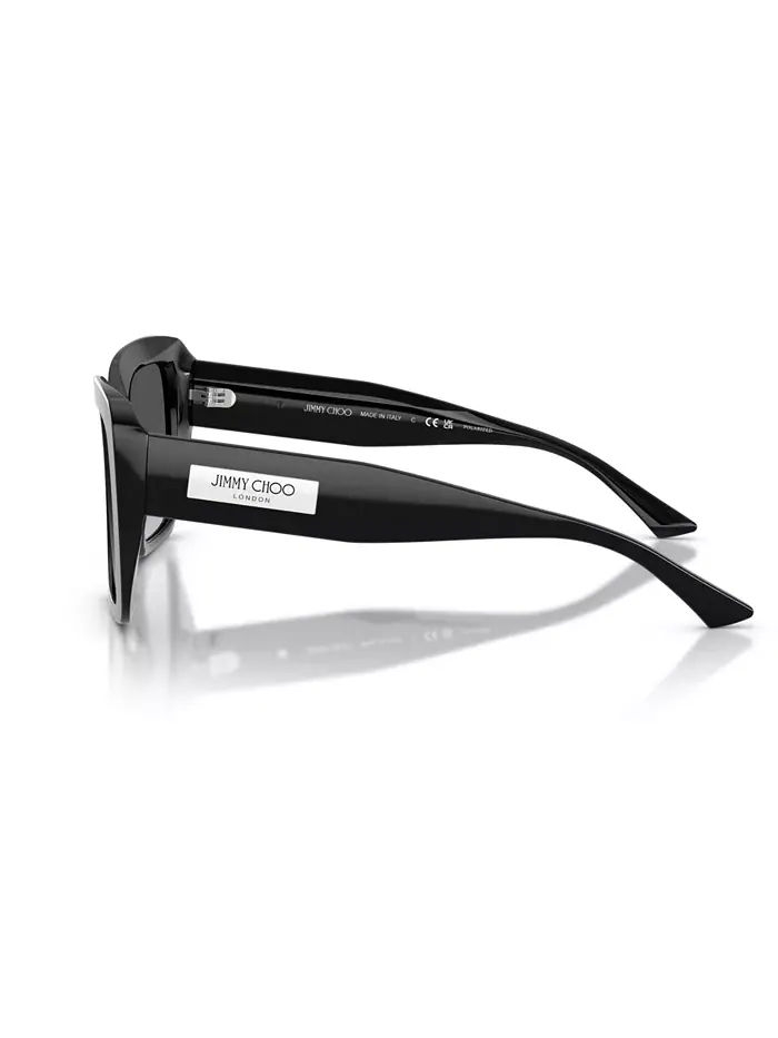 Женские поляризационные солнцезащитные очки, JC5042 Jimmy Choo — изображение 4 из 6, черный