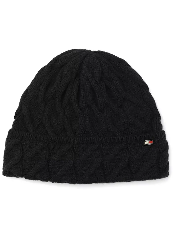 Мужская шапка с широкой косой резинкой Tommy Hilfiger