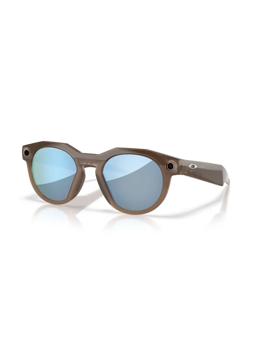Солнцезащитные очки унисекс Meta HSTN Polarized AI, модель OW8002 Oakley — изображение 1 из 10, коричневый