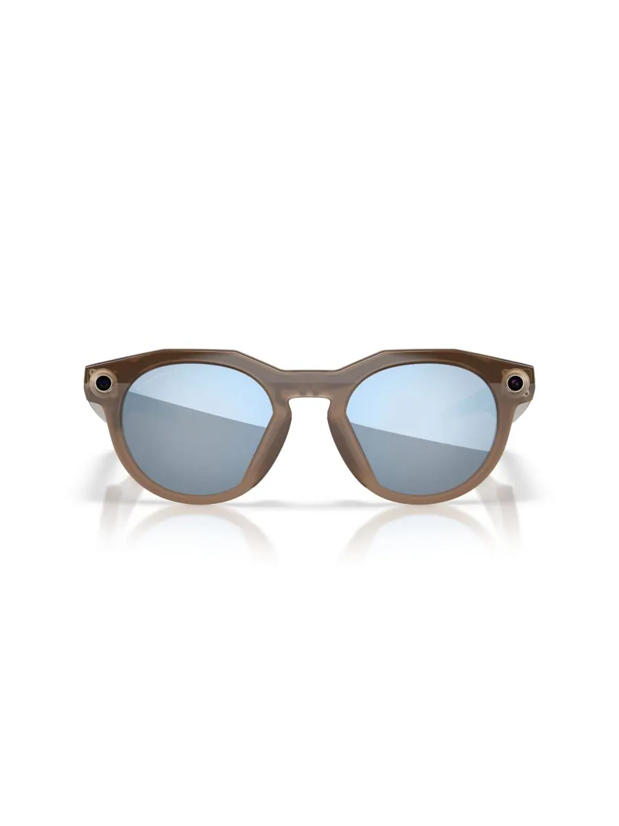 Солнцезащитные очки унисекс Meta HSTN Polarized AI, модель OW8002 Oakley — изображение 2 из 10, коричневый