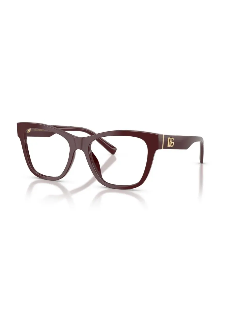 Женские квадратные очки Dolce Gabbana, DG3430 Dolce&Gabbana — изображение 1 из 5, бордо