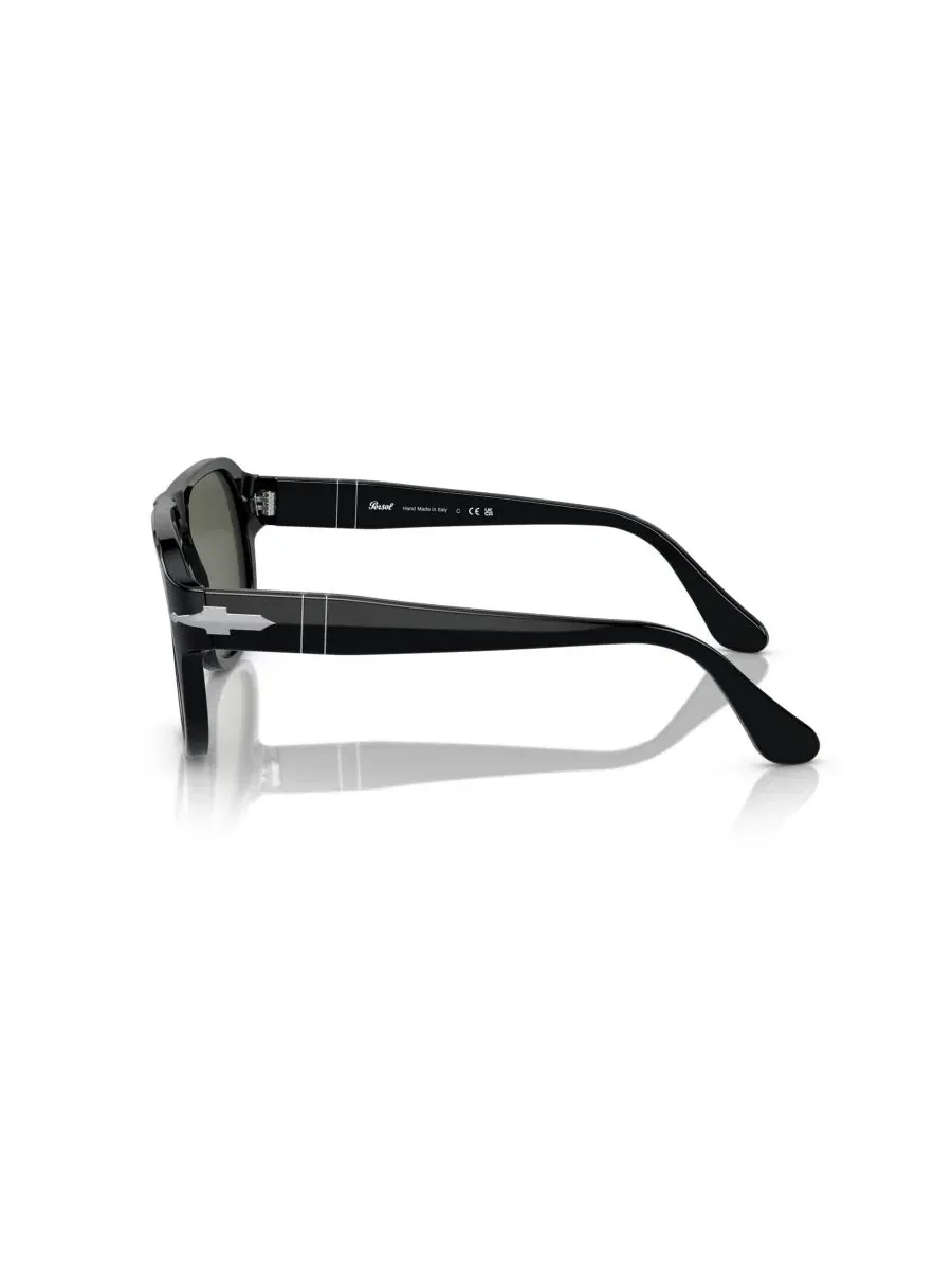 Солнцезащитные очки прямоугольные Persol — изображение 3 из 6, черный