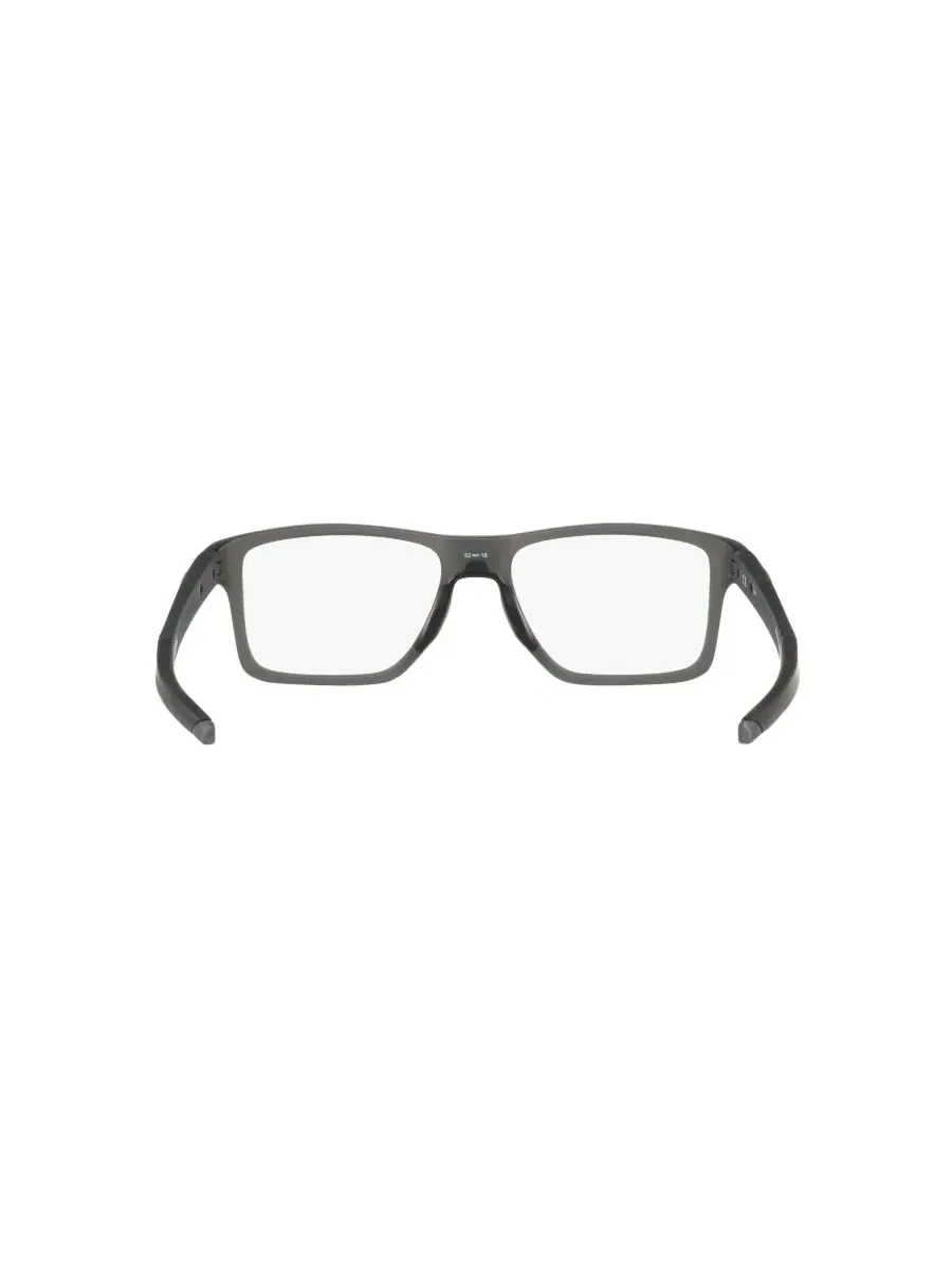 Мужские очки с квадратной оправой и скошенными краями, OX8143 Oakley — изображение 2 из 4, серый