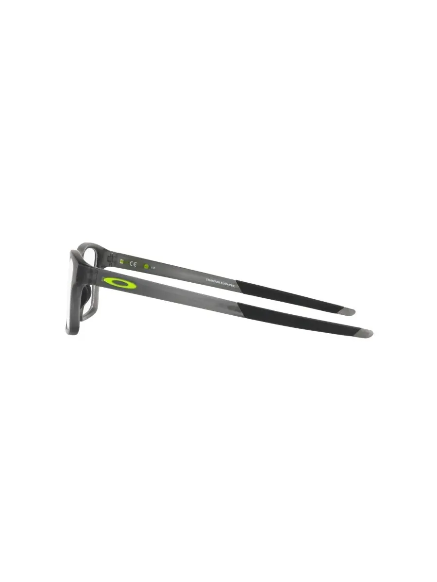 Мужские очки с квадратной оправой и скошенными краями, OX8143 Oakley — изображение 3 из 4, серый
