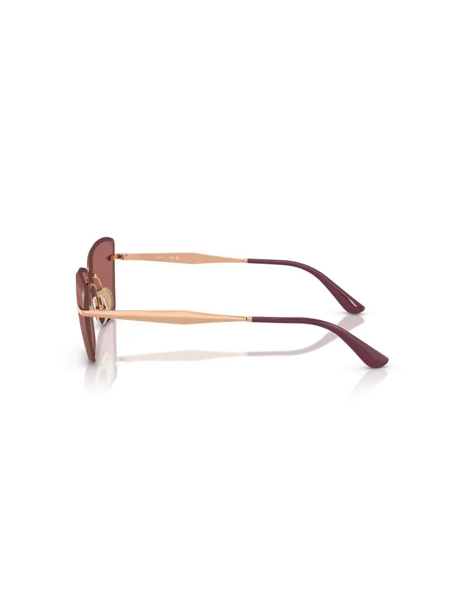 Женские солнцезащитные очки «кошачий глаз», VO4332S Vogue Eyewear — изображение 4 из 6, розовый золотистый