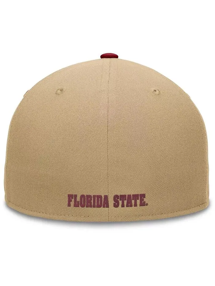 Мужская двухцветная приталенная шляпа Florida State Seminoles Rally золотого/гранатового цвета Top — изображение 2 из 4