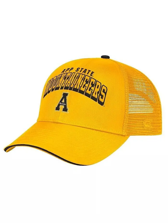 Мужская регулируемая кепка Appalachian State Mountaineers Wyatt золотого цвета Colosseum — изображение 1 из 4