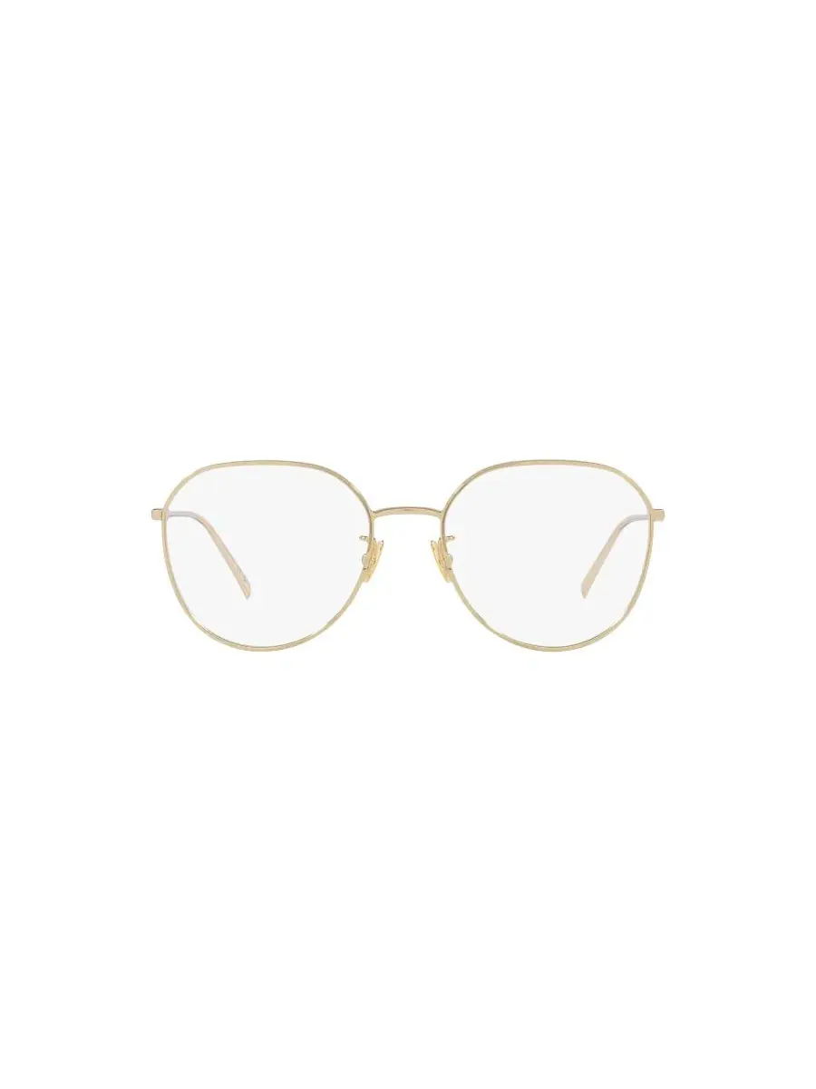 Очки оптические круглые металлические SL 484 Saint Laurent — изображение 2 из 5, золото