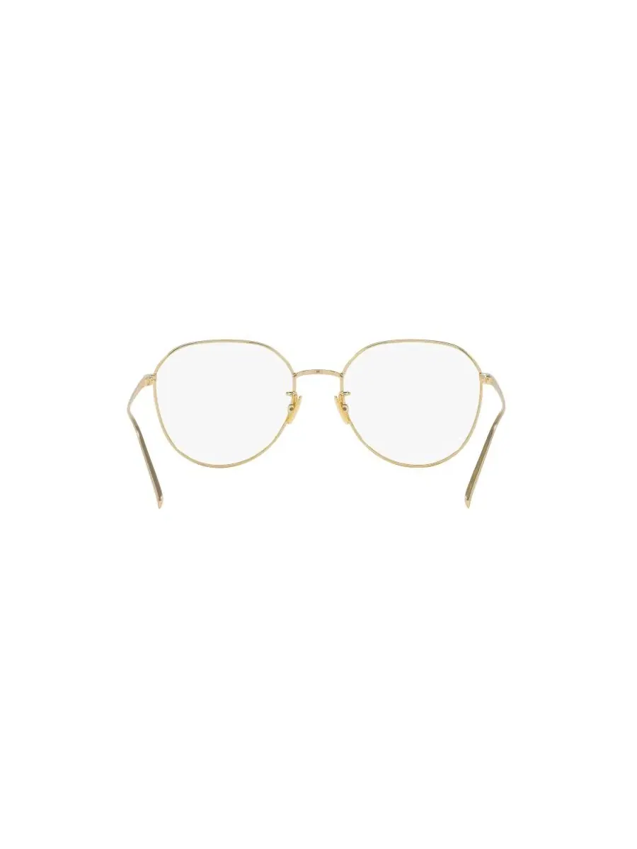Очки оптические круглые металлические SL 484 Saint Laurent — изображение 4 из 5, золото