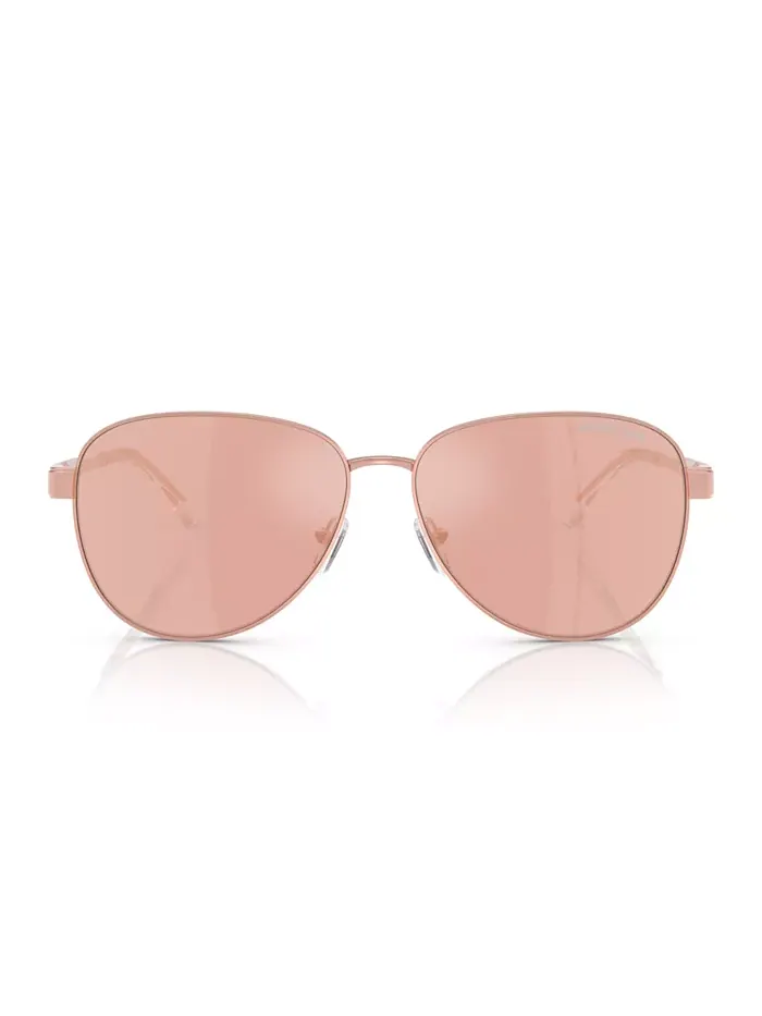 Женские солнцезащитные очки, Biarritz MK1160 Michael Kors — изображение 3 из 6, розовый золотистый