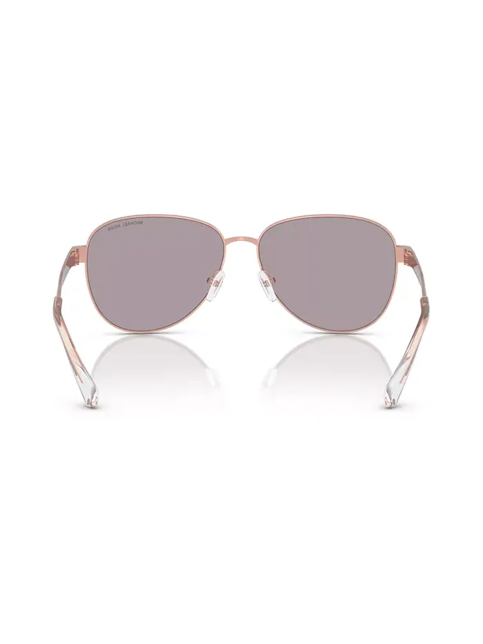 Женские солнцезащитные очки, Biarritz MK1160 Michael Kors — изображение 4 из 6, розовый золотистый