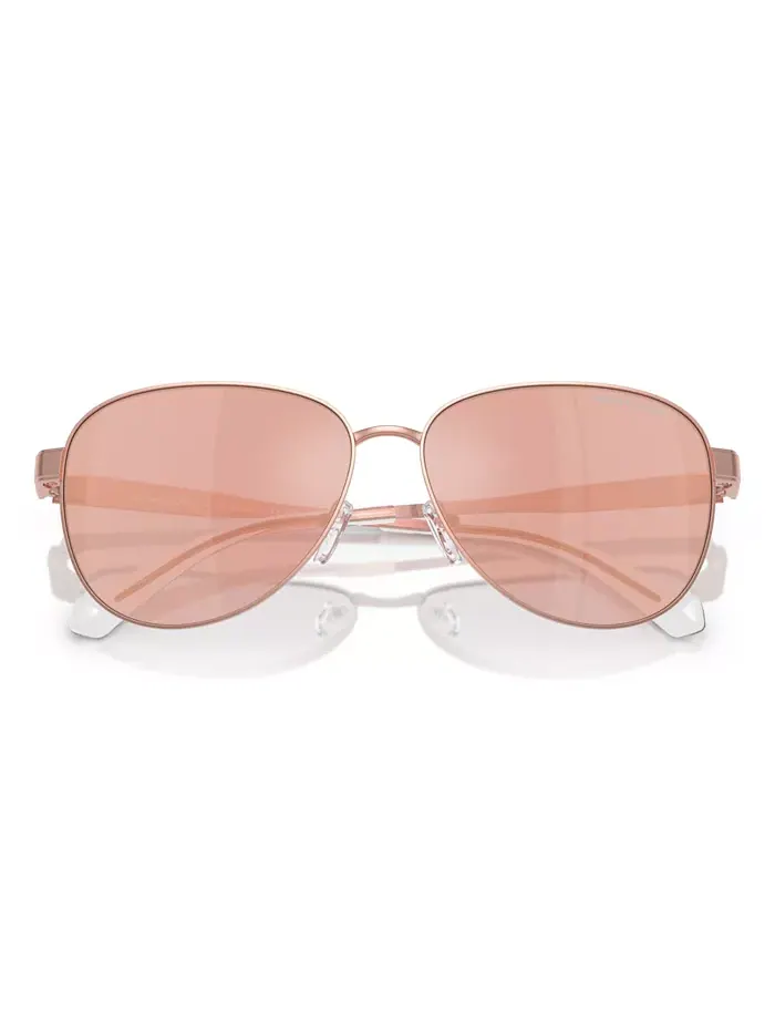 Женские солнцезащитные очки, Biarritz MK1160 Michael Kors — изображение 5 из 6, розовый золотистый
