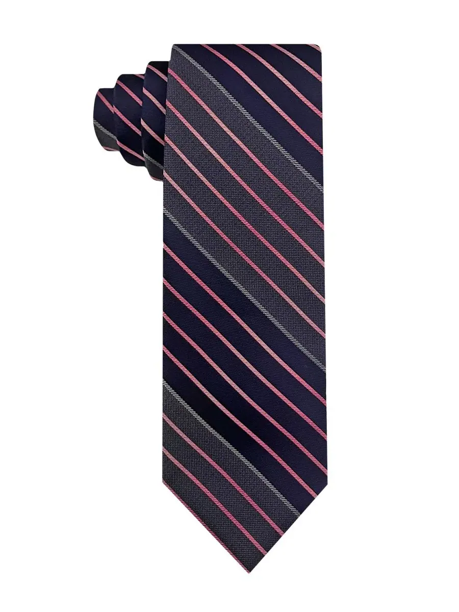Мужской галстук с градиентной полосой Van Heusen — изображение 1 из 4, темно-синий