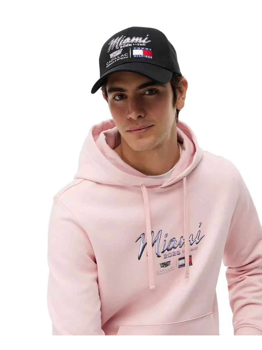 Бейсболка Tommy Hilfiger x Cadillac F1 Men's Miami — изображение 4 из 4, черный