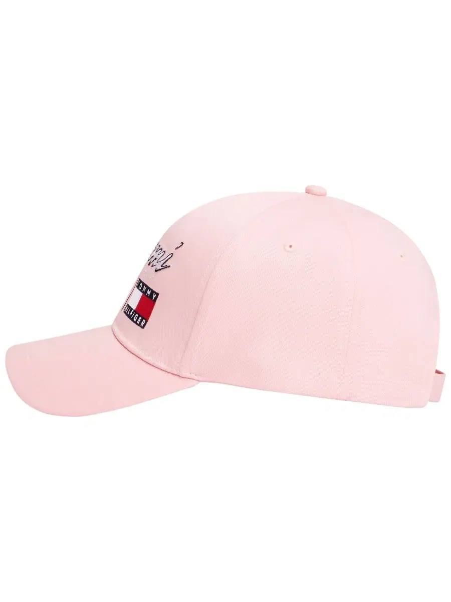 Кепка-бейсболка с вышитым логотипом Tommy Hilfiger x Cadillac F1 — изображение 2 из 4, розовый