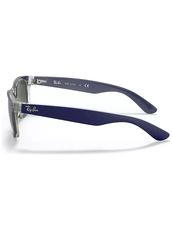 Унисекс солнцезащитные очки New Wayfarer Gradient, RB2132 Ray-Ban — изображение 3 из 6, синий