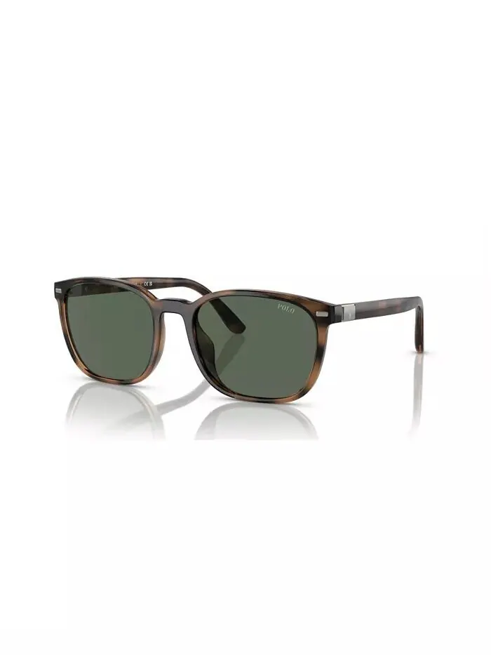 Мужские солнцезащитные очки Polo PH4208U Ralph Lauren — изображение 1 из 6, коричневый