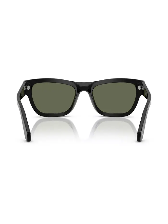 Унисекс поляризованные солнцезащитные очки, PO0091S Persol — изображение 4 из 6, черный