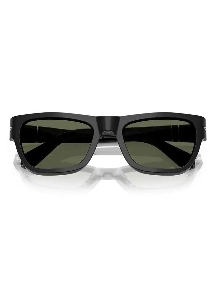 Унисекс поляризованные солнцезащитные очки, PO0091S Persol — изображение 5 из 6, черный