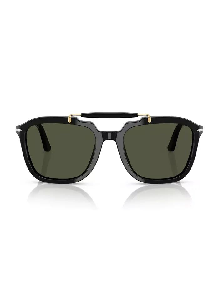 Унисекс круглые солнцезащитные очки, PO0203S Persol — изображение 2 из 6, черный