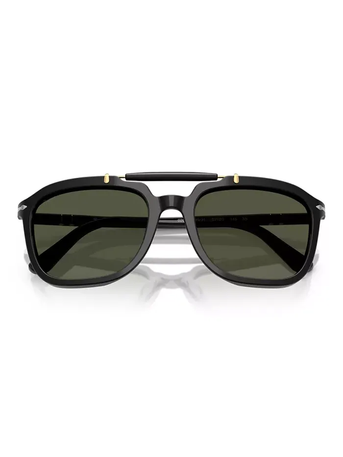 Унисекс круглые солнцезащитные очки, PO0203S Persol — изображение 5 из 6, черный