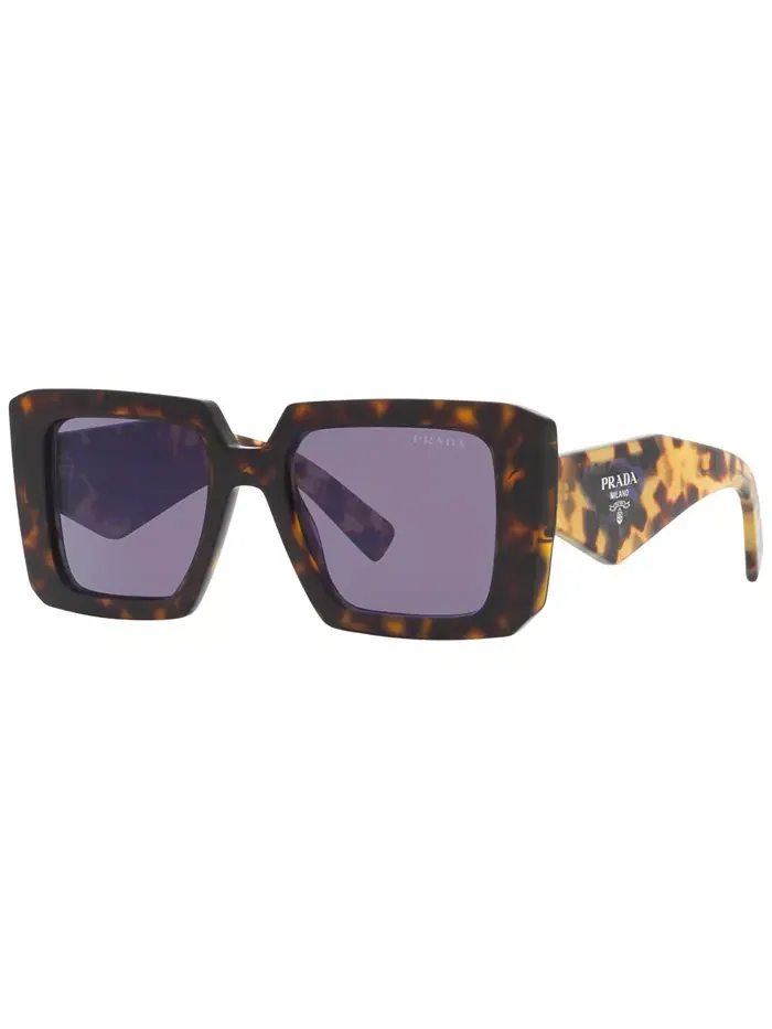 Женские солнцезащитные очки Symbole Square, PR 23YS PRADA — коричневый