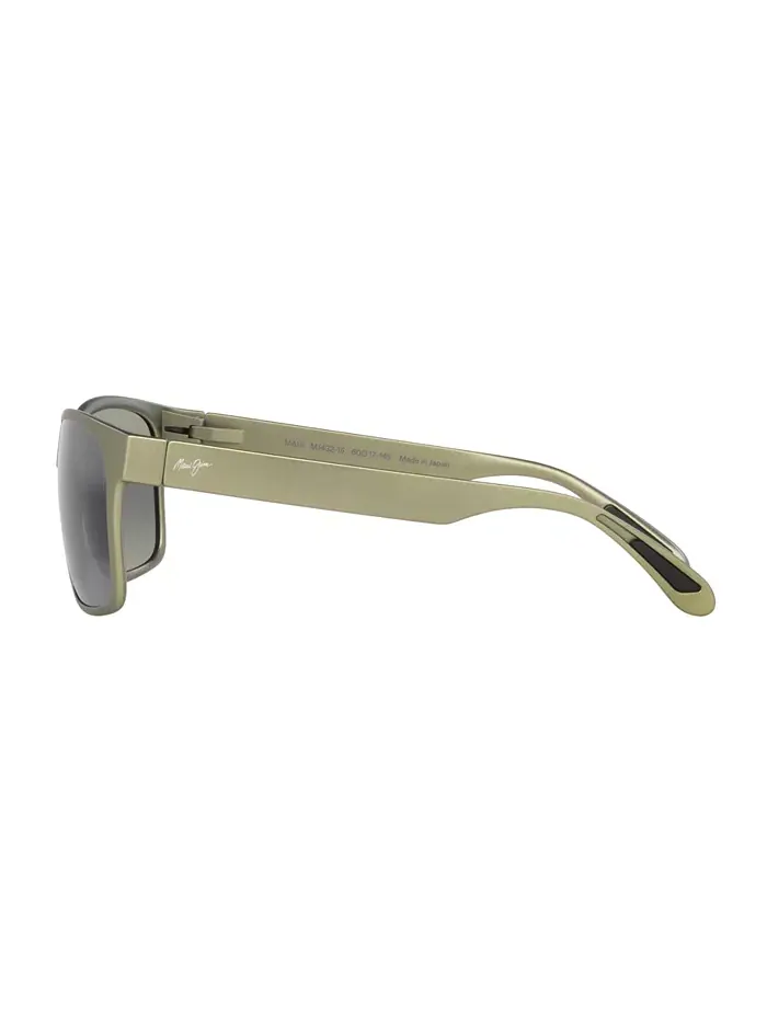 Унисекс поляризованные солнцезащитные очки Red Sands, MJ000592 Maui Jim — изображение 2 из 4, серый зеленый