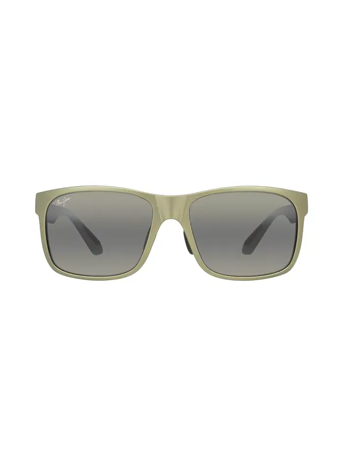 Унисекс поляризованные солнцезащитные очки Red Sands, MJ000592 Maui Jim — изображение 3 из 4, серый зеленый