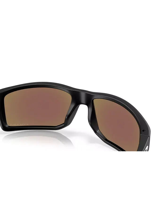 Мужские прямоугольные солнцезащитные очки Gibston XL OO9470 Oakley — изображение 8 из 8, черный