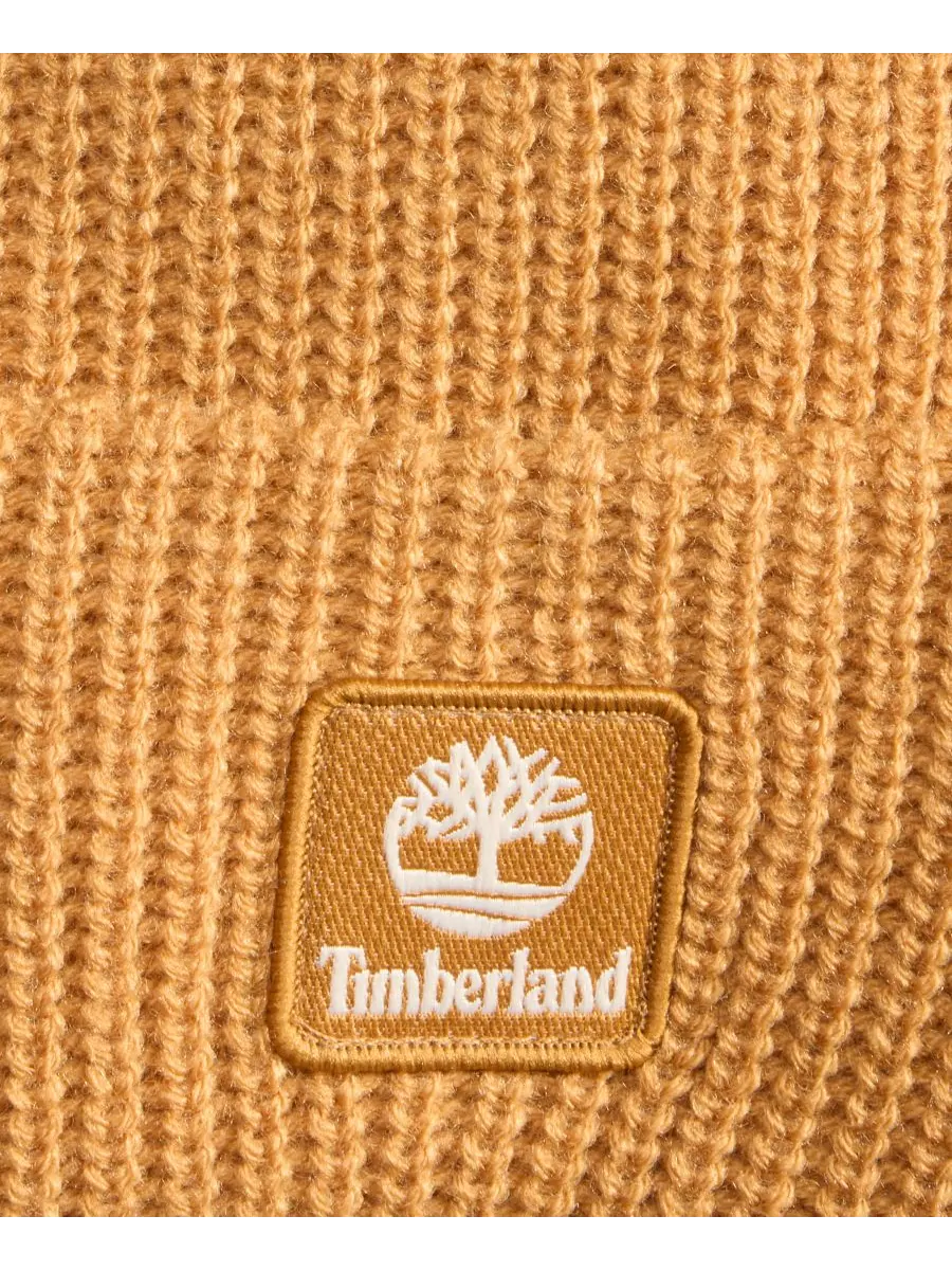 Мужская рыбацкая шапка с логотипом и манжетой Timberland — изображение 3 из 3, пшеница