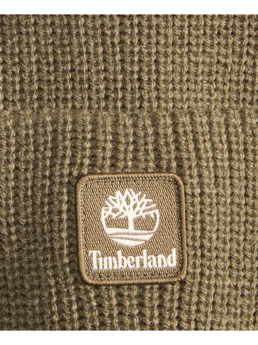 Мужская рыбацкая шапка с логотипом и манжетой Timberland — изображение 3 из 3, зеленый
