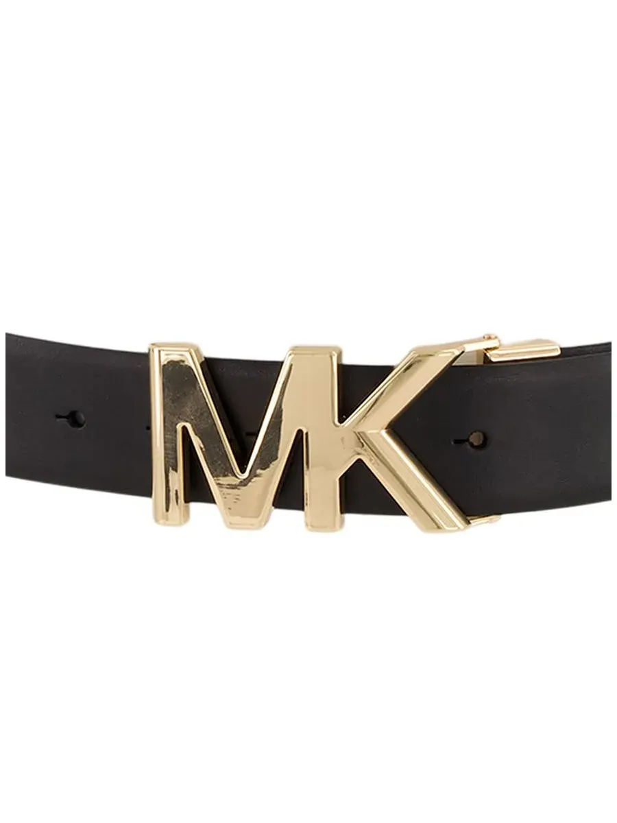 Женские кожаные ремни (комплект из 2 штук) Michael Kors — изображение 8 из 10, черный