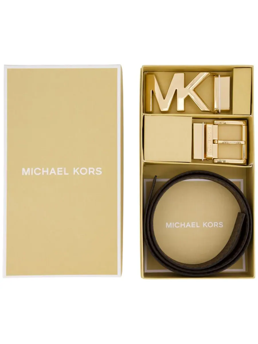 Женские кожаные ремни (комплект из 2 штук) Michael Kors