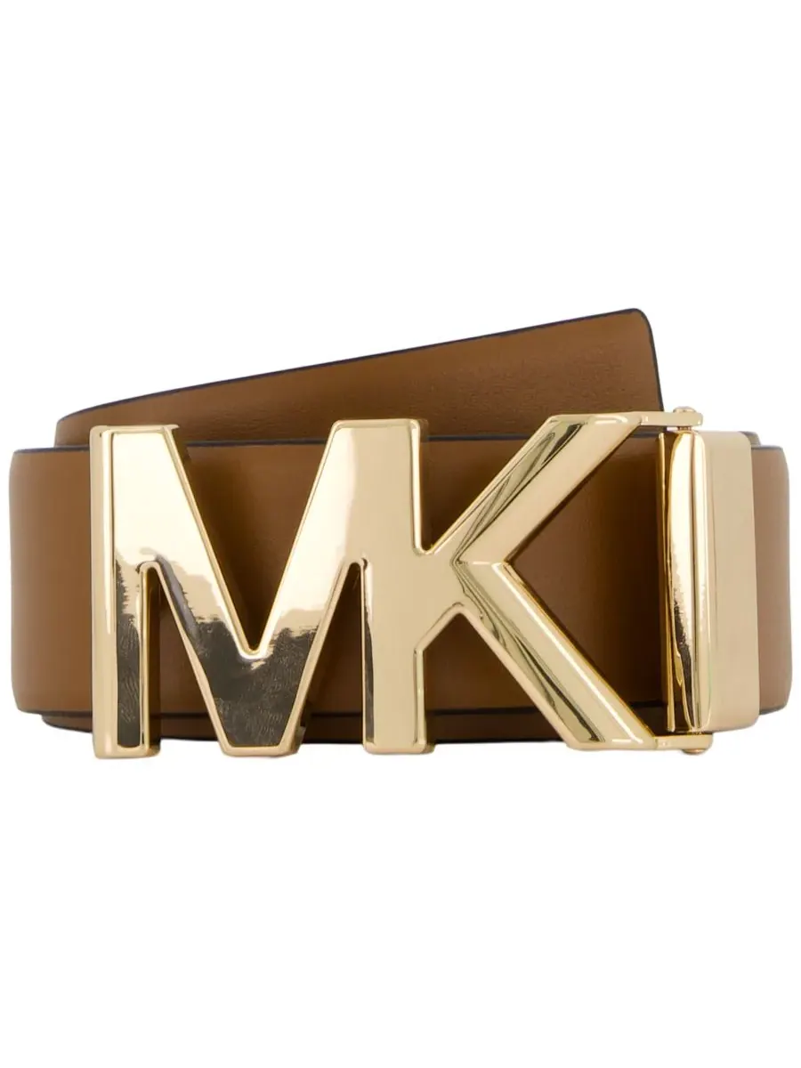 Женские кожаные ремни (комплект из 2 штук) Michael Kors — изображение 2 из 10, коричневый
