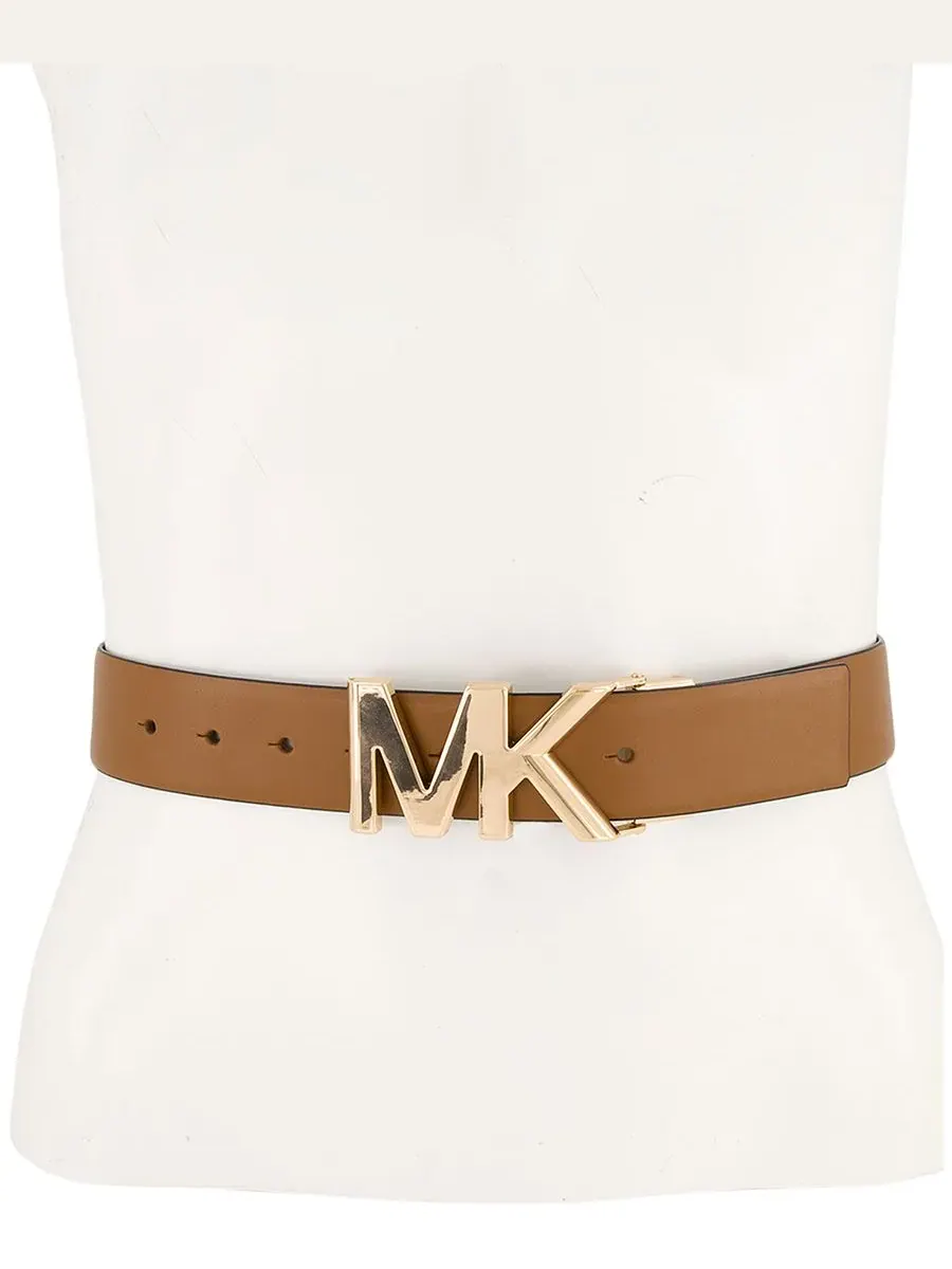 Женские кожаные ремни (комплект из 2 штук) Michael Kors — изображение 9 из 10, коричневый