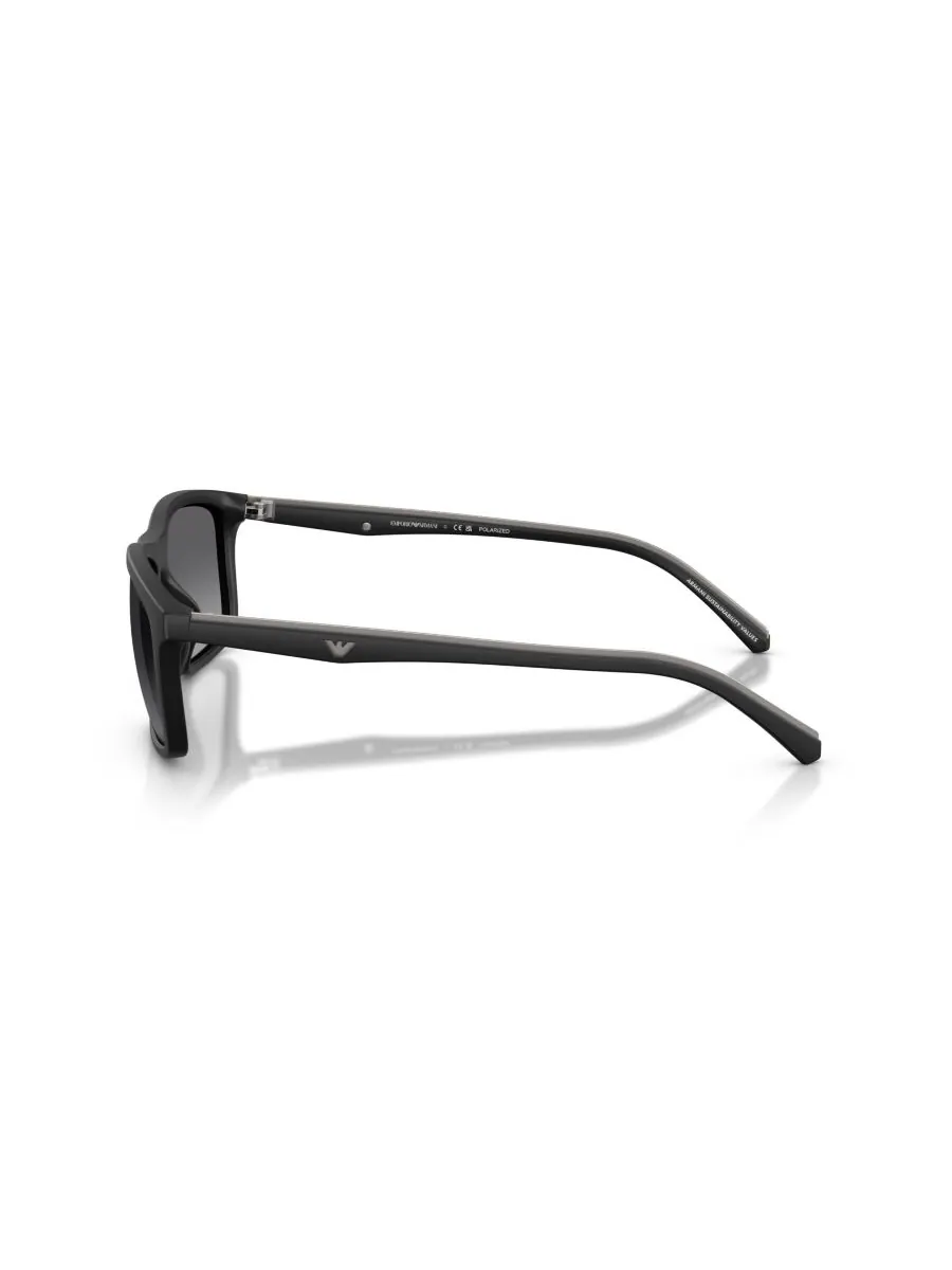Мужские поляризованные солнцезащитные очки, EA4257U Emporio Armani — изображение 3 из 5, черный