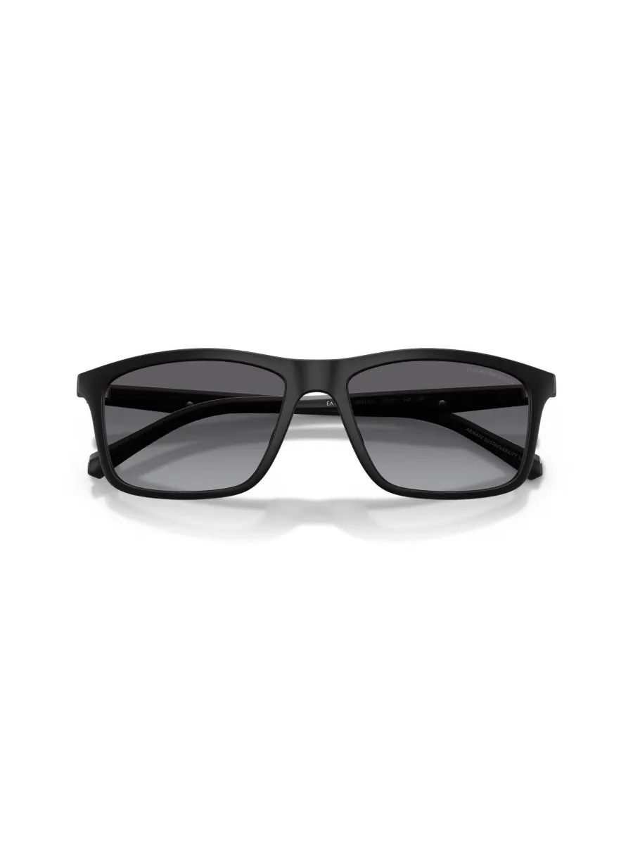 Мужские поляризованные солнцезащитные очки, EA4257U Emporio Armani — изображение 5 из 5, черный