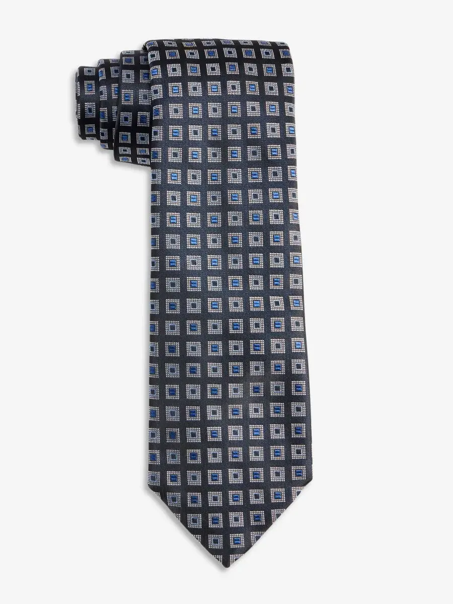 Галстук-бабочка с принтом Grid Pattern Slim Fit Hugo Boss