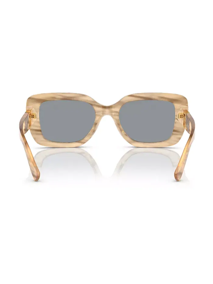 Женские солнцезащитные очки The Nikki, зеркальные RL8217U Ralph Lauren — изображение 4 из 6, коричневый