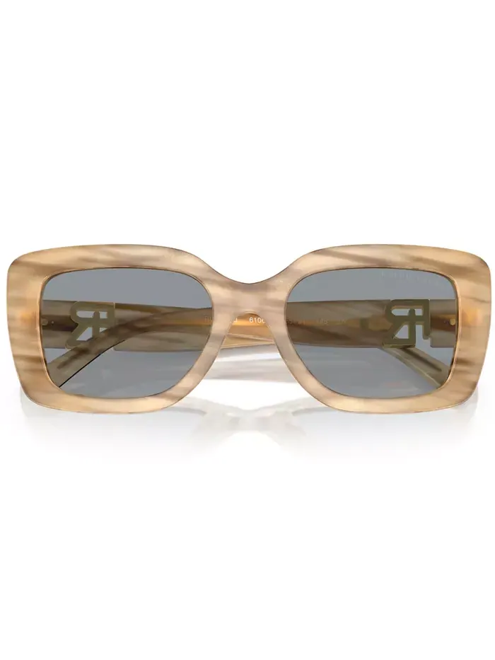Женские солнцезащитные очки The Nikki, зеркальные RL8217U Ralph Lauren — изображение 6 из 6, коричневый