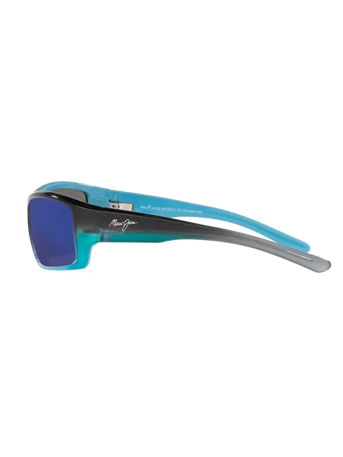 Унисекс поляризованные солнцезащитные очки, Barrier Reef Mj000636 Maui Jim — изображение 3 из 5, синий