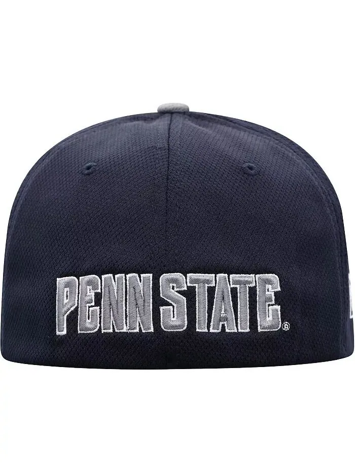 Мужская темно-серая двухцветная кепка Penn State Nittany Lions Reflex Hybrid Tech Flex Top Of The — изображение 4 из 4
